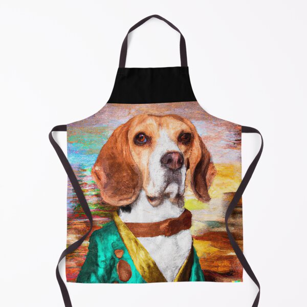 Item preview, Master Beagle Oil Painting Artwork Design designed and sold by unitydesigneu.