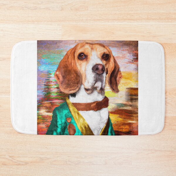 Item preview, Master Beagle Oil Painting Artwork Design designed and sold by unitydesigneu.