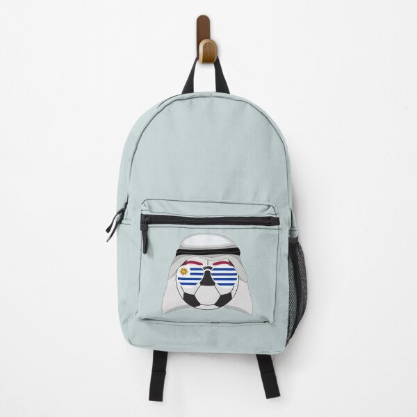 Item preview, Uruguay Flag inside Sunglasses on a Soccer ball Wearing Keffiyeh designed and sold by Dexter Freeman.