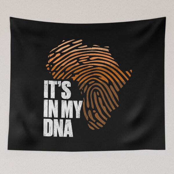Item preview, Africa It's In My DNA Black African American designed and sold by QueenOfPrint.