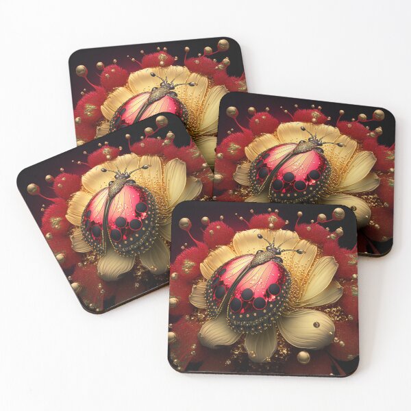 Item preview, Ladybug portrait designed and sold by EmeraldeaArt.