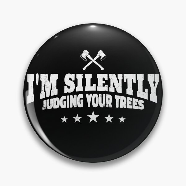 Item preview, Arborist Silently Judging Trees designed and sold by diip.