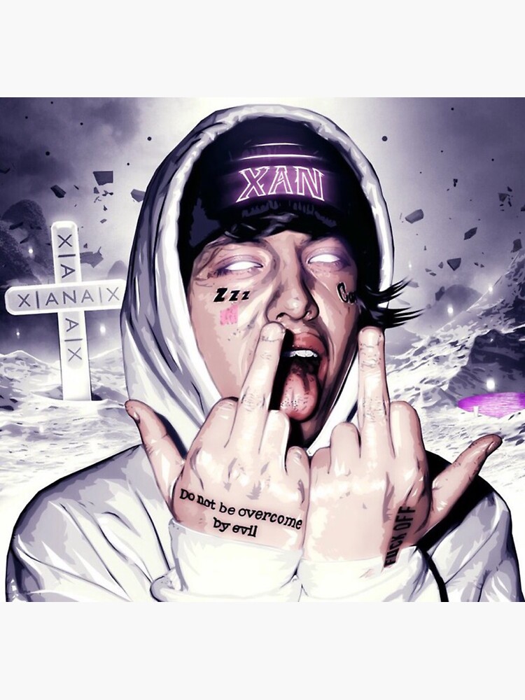 "Lil xan" Sticker for Sale by Tkramer55 | Redbubble