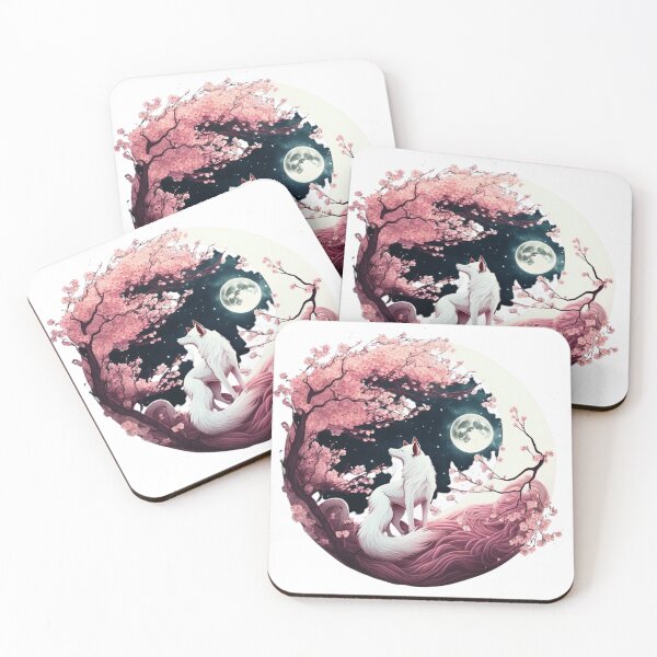 Item preview, Full Moon Pink Wolf designed and sold by DianaaBoutique.