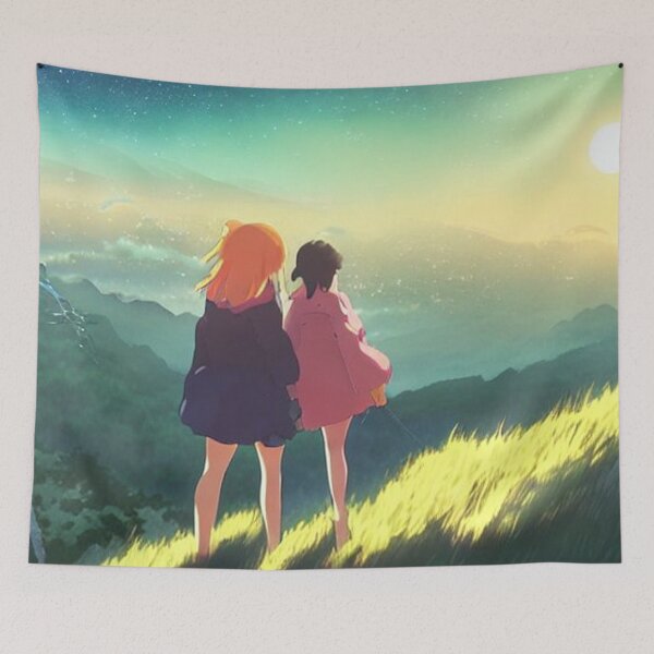 Item preview, Romantic Sunrise on a Windy Mountain Top designed and sold by D3monic.