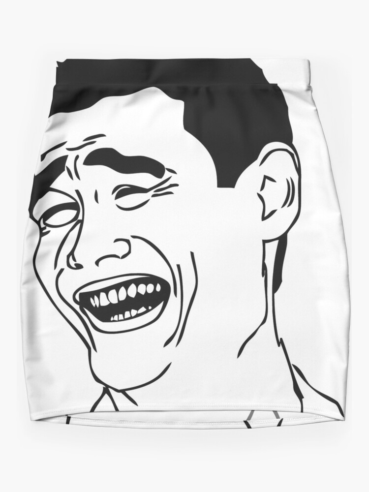 Yao Ming Meme | Mini Skirt, image size:750x1000