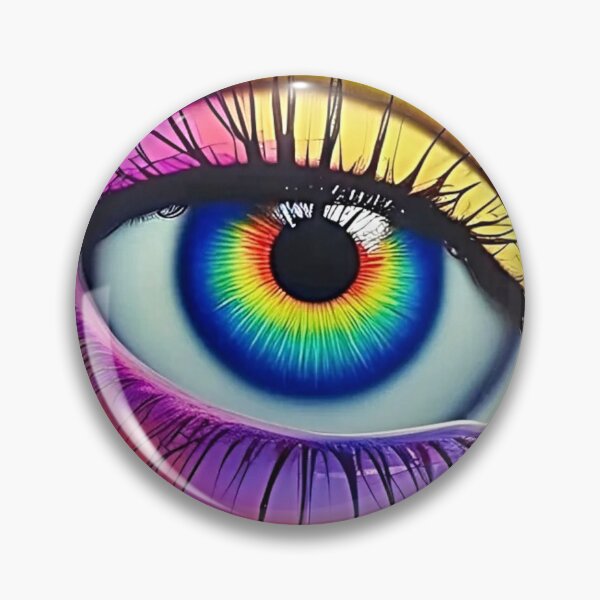 Item preview, A rainbow eye B designed and sold by RiaKarma.