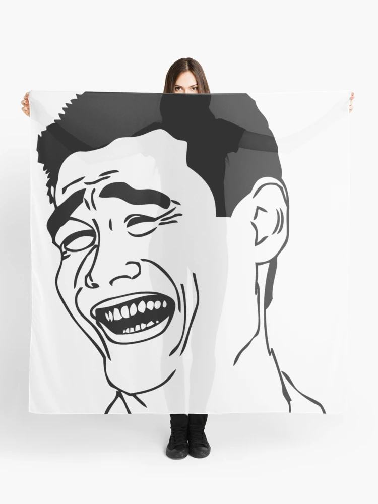 Yao Ming Face Scared Rage Comic Face Meme | TikTok
