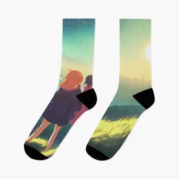 Item preview, Romantic Sunrise on a Windy Mountain Top designed and sold by D3monic.