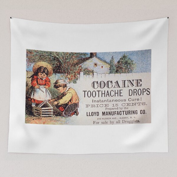 Item preview, Vintage Advertisement for Medicine with Cocaine, Toothache Drops designed and sold by ScienceSource.