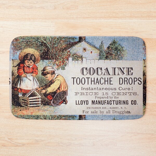 Item preview, Vintage Advertisement for Medicine with Cocaine, Toothache Drops designed and sold by ScienceSource.