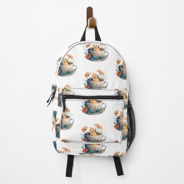 Item preview, Cute Teacup Orange Tabby | Coffee Cat | Coffee Kitten | Cat Lover | Cat Mother | Cat Coffee Lover | Tabby Kitten | Wholesome Cat | Kawaii Orange Tabby | Kawaii Cat | high resolution designed and sold by Synthetic-Intel.