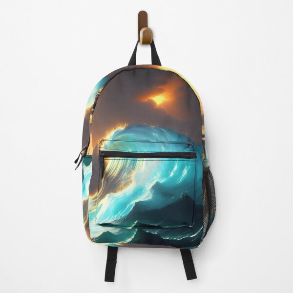 Item preview, Agitated waves generated by artificial intelligence. designed and sold by megadrina.