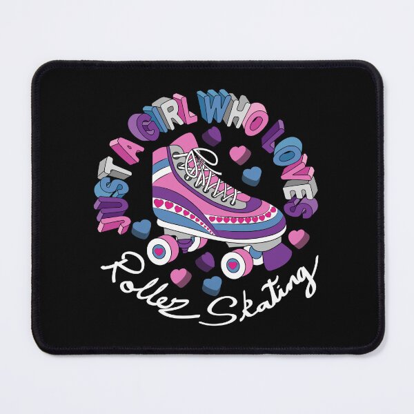 Item preview, Just A Girl Who Loves Roller Skating designed and sold by Ayesha Saleem.