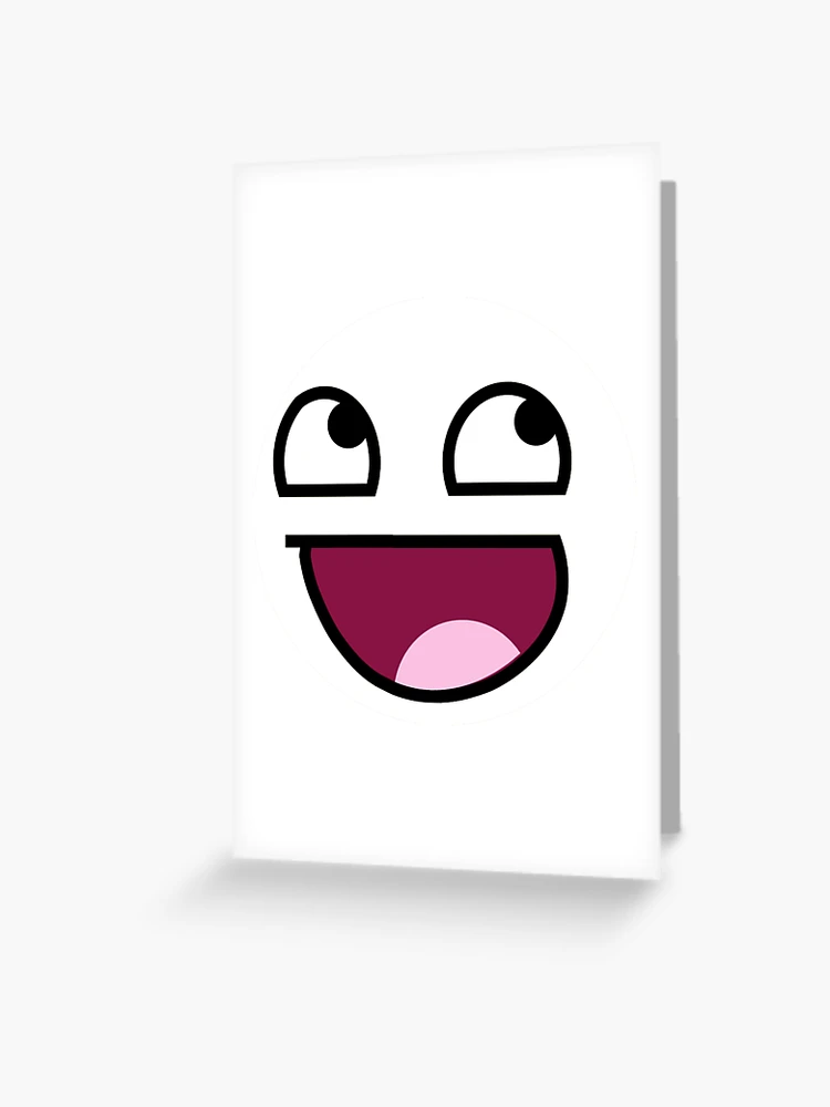 Epic Face Roblox | Greeting Card