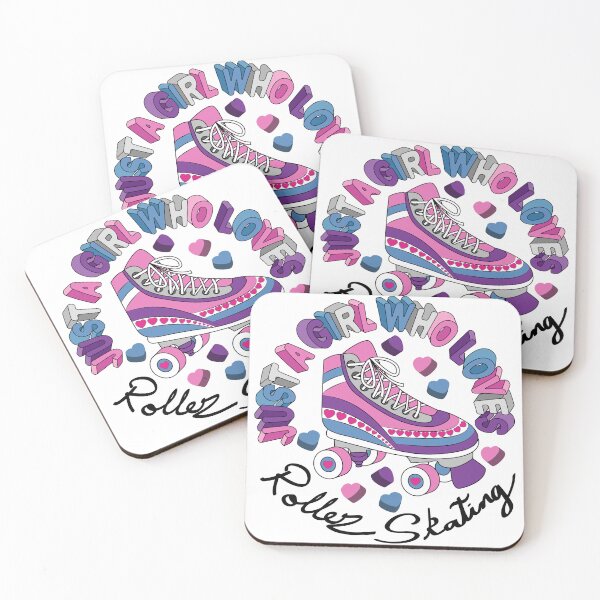Item preview,  Just A Girl Who Loves Roller Skating Art designed and sold by Ayesha Saleem.