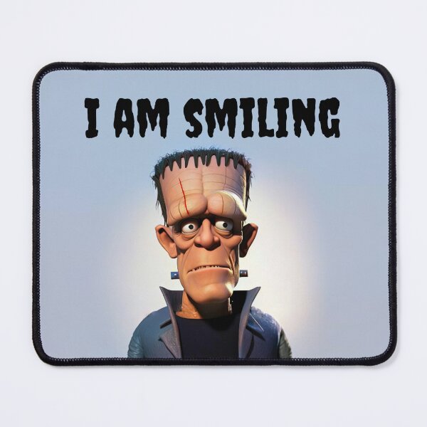 Item preview, Frankensteins Monster - I am smiling designed and sold by TheArtfulAI.