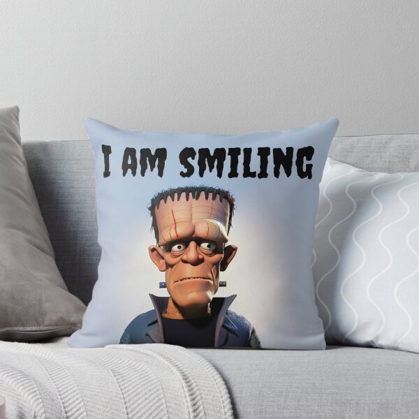 Item preview, Frankensteins Monster - I am smiling designed and sold by TheArtfulAI.