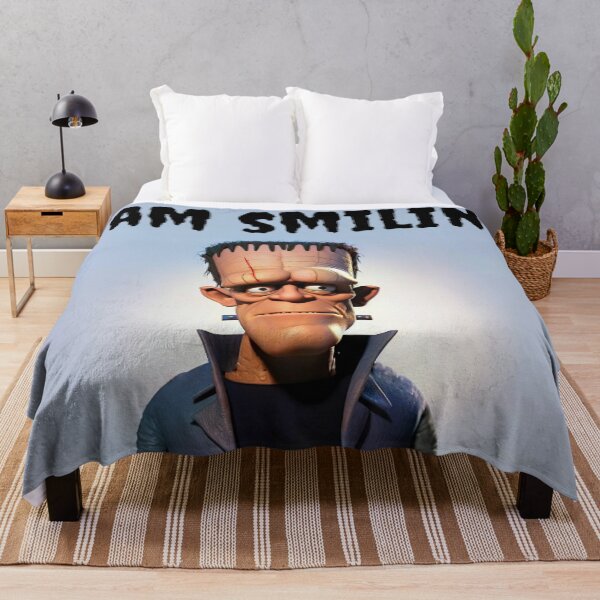 Item preview, Frankensteins Monster - I am smiling designed and sold by TheArtfulAI.