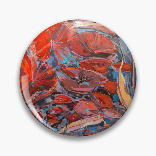 Item preview, Red Water Lillies designed and sold by Artbyirina.