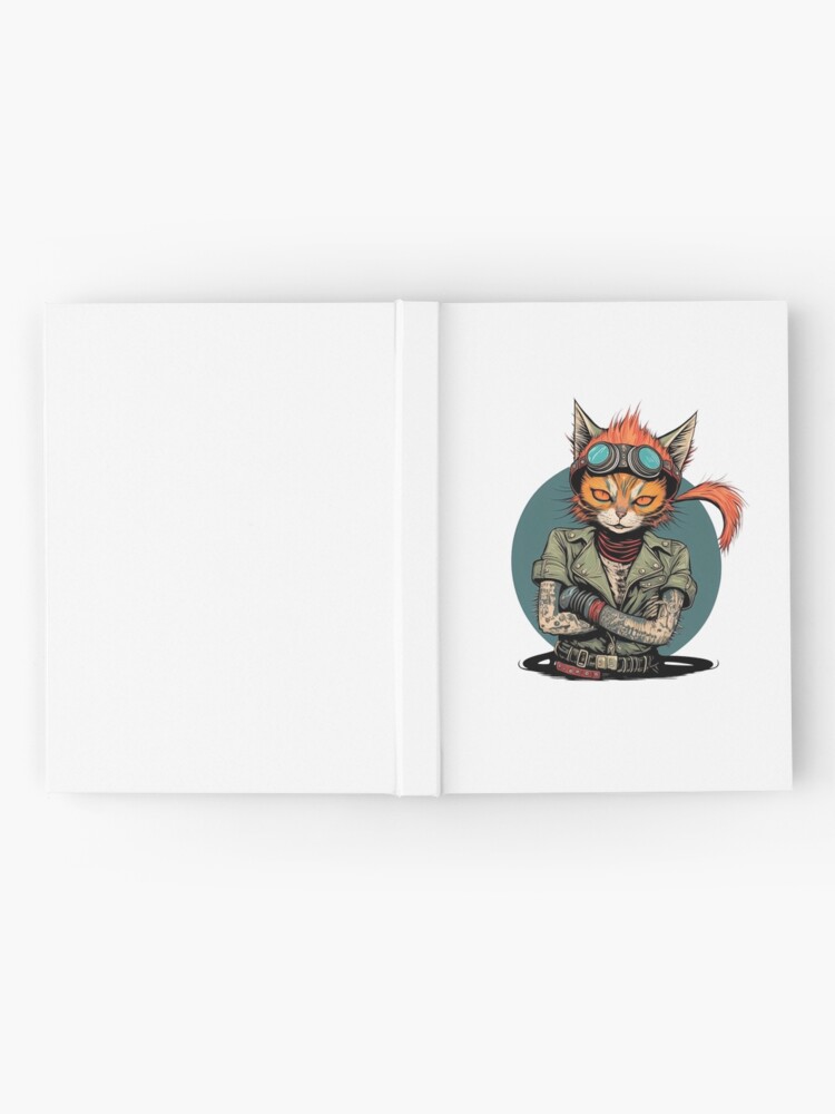 Back to school Bengal cat journal Hardcover Journal for Sale by
