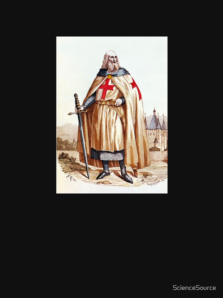 JACQUES DE MOLAY, KNIGHTS TEMPLAR GRAND MASTER Greeting Card for