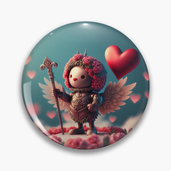 Item preview, A cute little knight cupid designed and sold by enchantedsofa.
