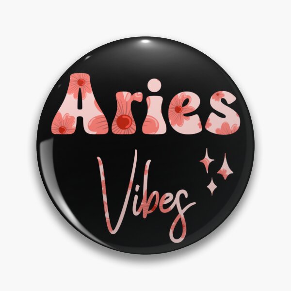 Item preview, Floral Aries Vibes designed and sold by MyStarSign.