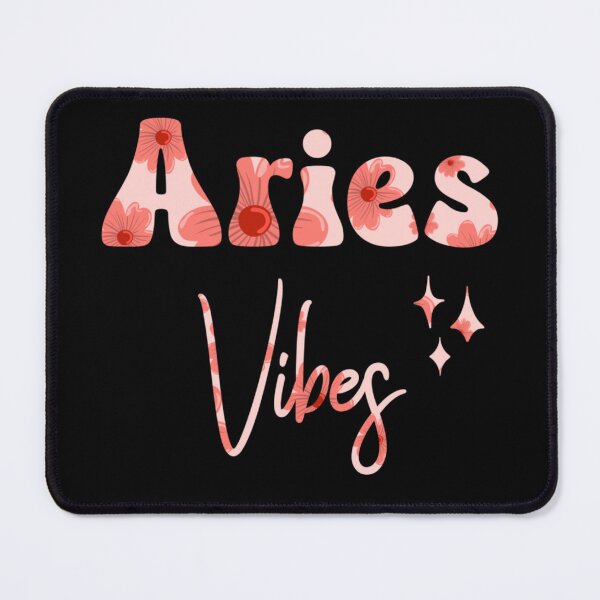 Item preview, Floral Aries Vibes designed and sold by MyStarSign.