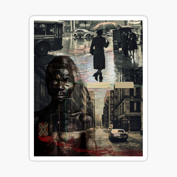 Patched city Sticker
