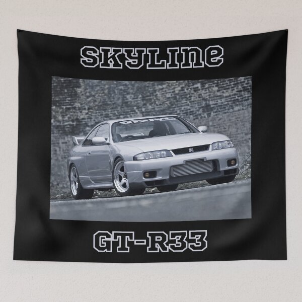 Item preview, Nissan Skyline GT-R33 - Design designed and sold by Trevor1984.