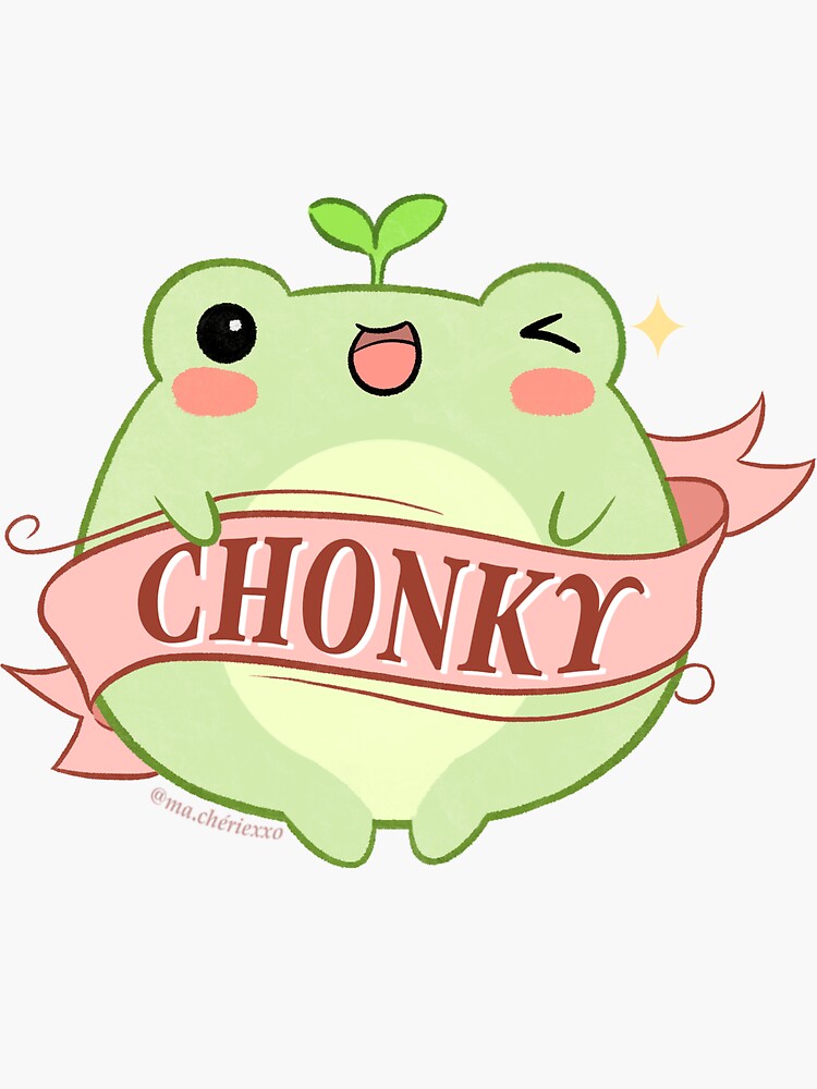 Chonky Frog | Sticker