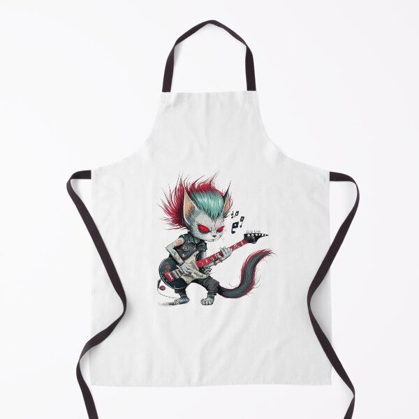 Item preview, Punk rock cat designed and sold by Snazzmatazz.