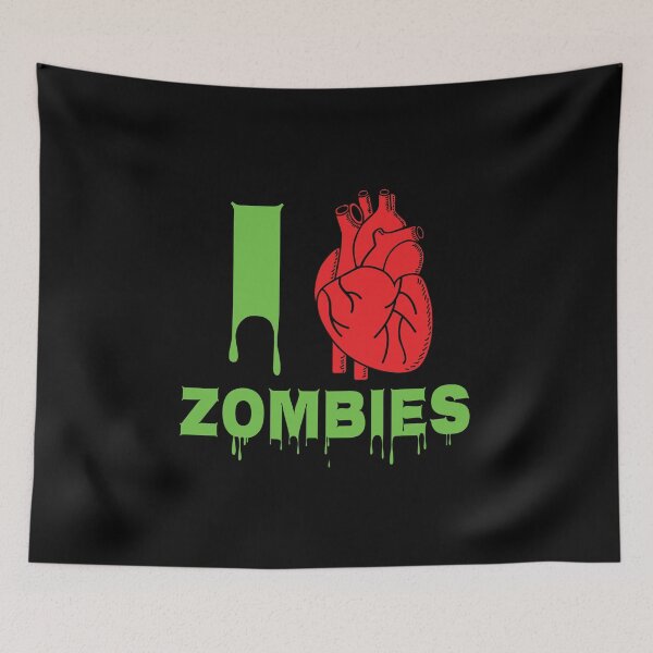 Item preview, I Heart Zombies Design | Zombie  designed and sold by The Junto Shop.