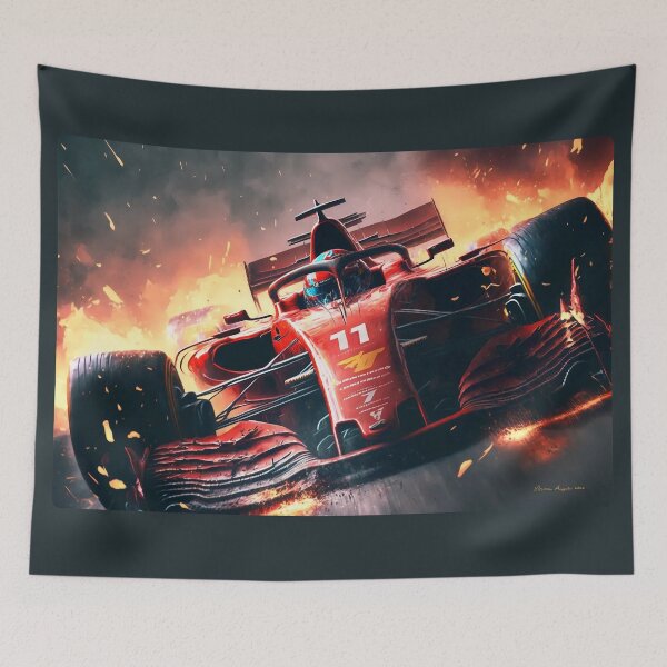 Item preview, F1 Track On Fire designed and sold by Mitch-Angelo.