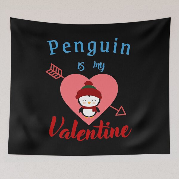 Item preview, Penguin is my valentine designed and sold by Conrad-Geordz.