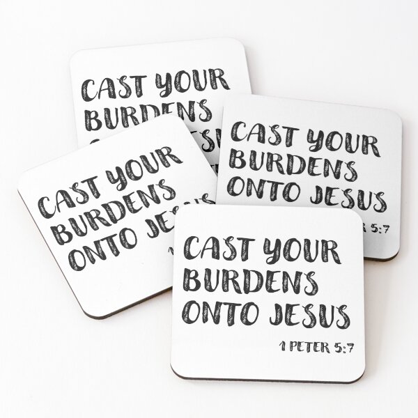 Item preview, Cast Your Burdens onto Jesus designed and sold by Hannah Eldritch.