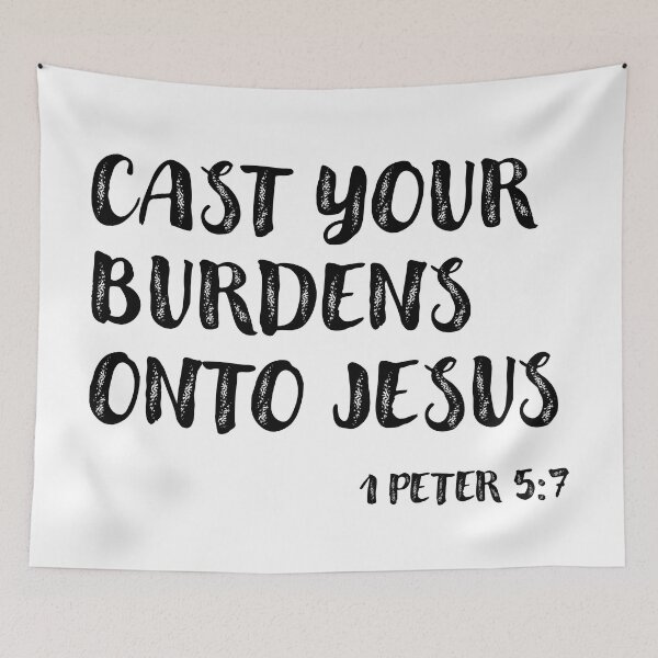 Item preview, Cast Your Burdens onto Jesus designed and sold by Hannah Eldritch.