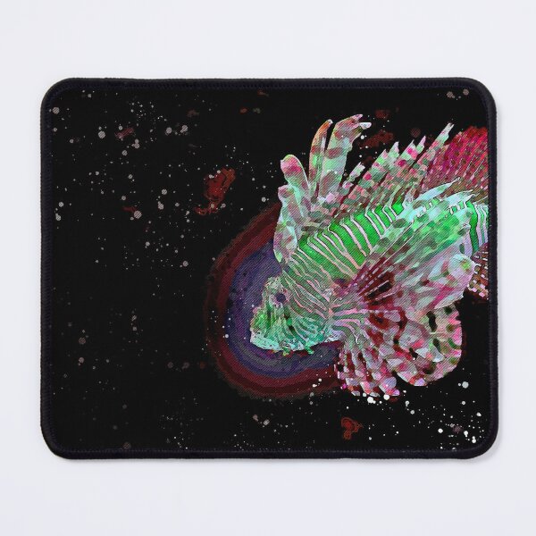 Item preview, lion Fish Watercolour Painting Art designed and sold by getlyart.