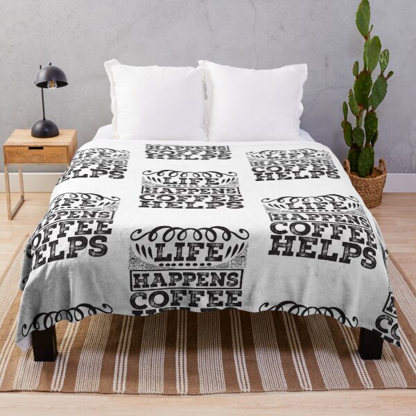 Item preview, Life Happens Coffee Helps designed and sold by HappyTeesCie Shop.