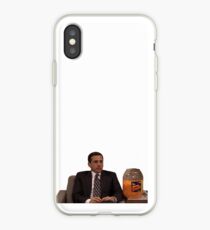 Michael Scott Cheesy Poofs iPhone Case