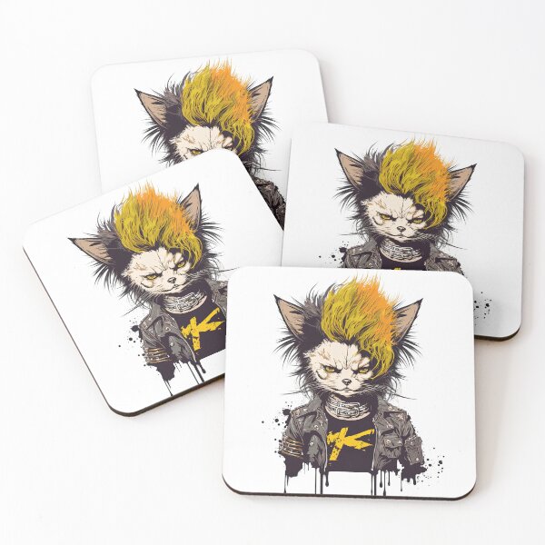 Item preview, Punk cat pack designed and sold by Snazzmatazz.