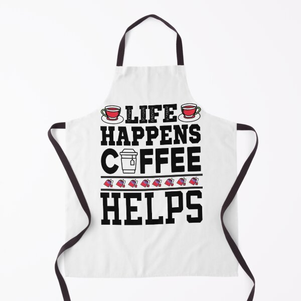 Item preview, Life Happens Coffee Helps designed and sold by HappyTeesCie Shop.