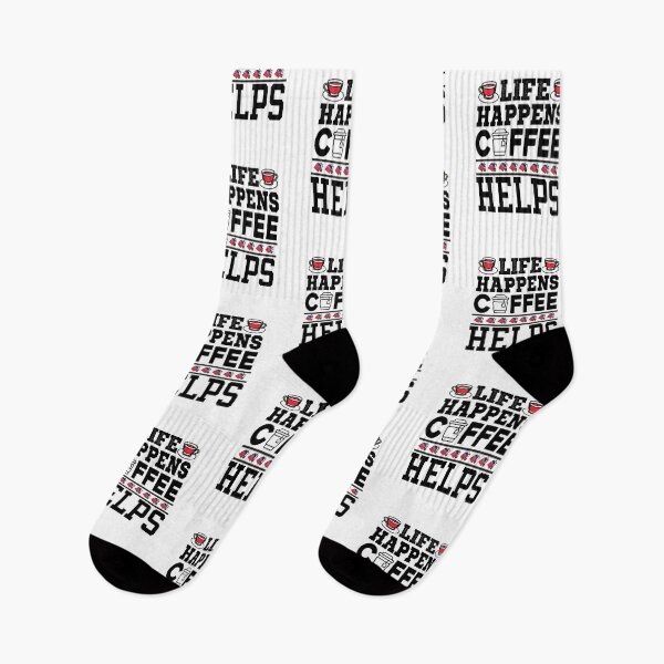 Item preview, Life Happens Coffee Helps designed and sold by HappyTeesCie Shop.