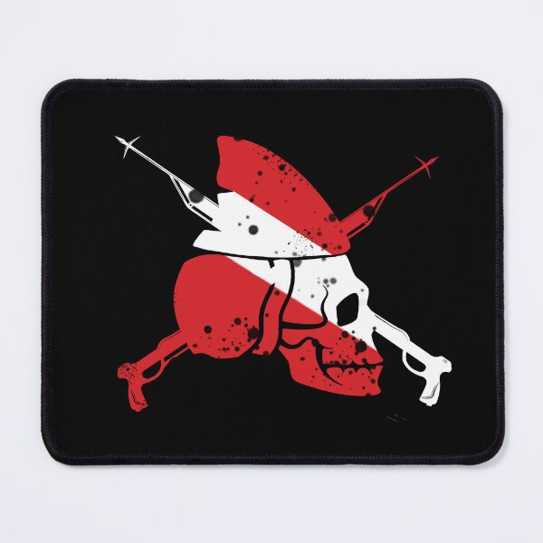 Item preview, SpearFishing Shark - Diving skull Shark Flag - 2023 Spearfisher hift idea - for underwater hunters - deep water - hunter- designed and sold by Live Today.
