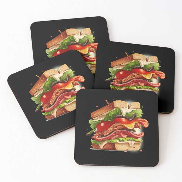 Item preview, BLT Sandwich on black designed and sold by MeditationMind.