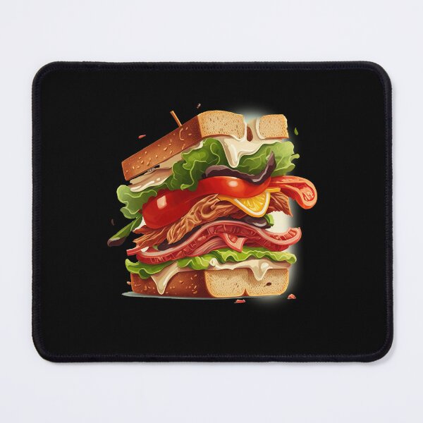 Item preview, BLT Sandwich on black designed and sold by MeditationMind.