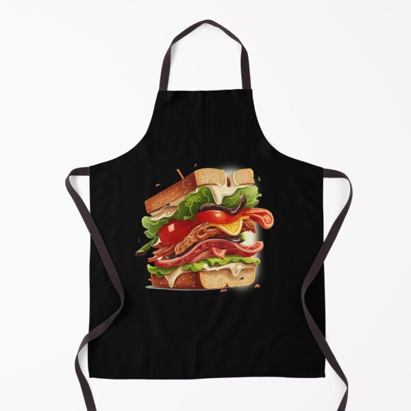 Item preview, BLT Sandwich on black designed and sold by MeditationMind.