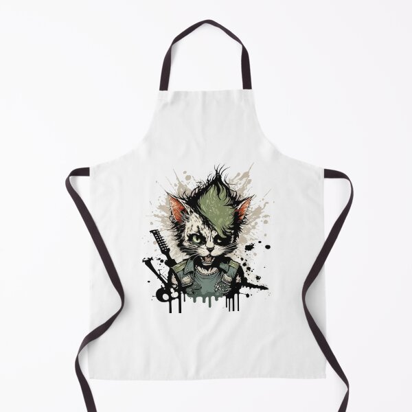 Item preview, Punk cat designed and sold by Snazzmatazz.