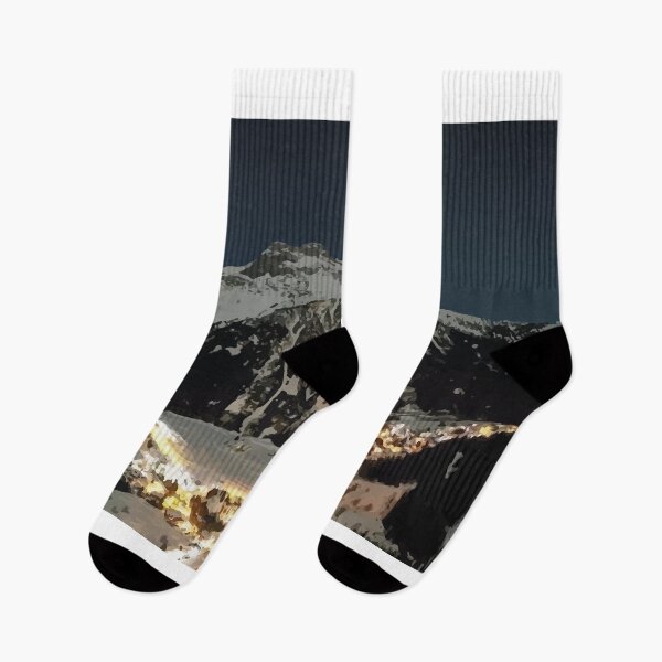 Item preview, Pralo at night in winter! designed and sold by Tout-com-si.